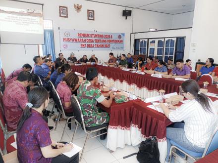 Rembuk Stunting 2026 & Musyawarah Desa Tentang Penyusunan RKP Tahun 2027